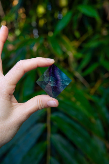 Fluorite Octahedron